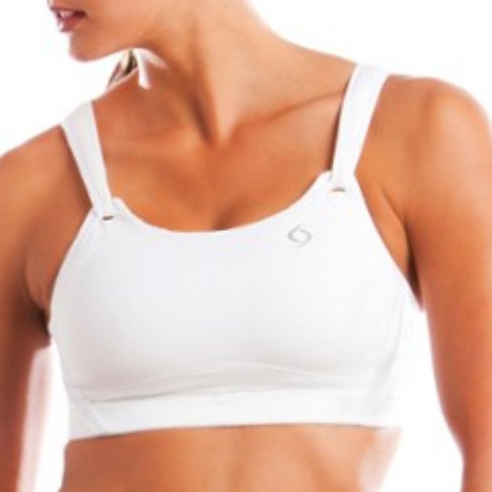 Moving Comfort White Sports Bra